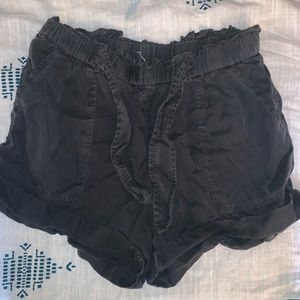 Aerie stretch super soft camp shorts with tye